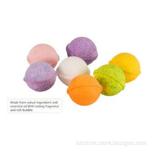 Handmade Mini Bath Fizzer / Solid Bath bomb chrysanthemum F